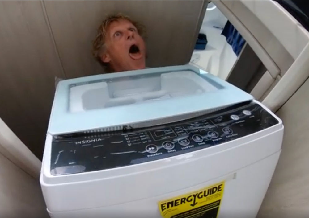 How to Make a "Too Large" Washing Machine Fit Your Sailboat