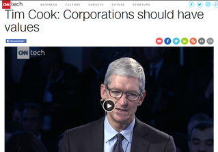 Tim Cook on Corporate Responsibility
