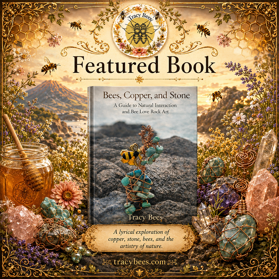 Bees, Copper, and Stone: Where Pollinators, Earth, Art, and the Living World Meet