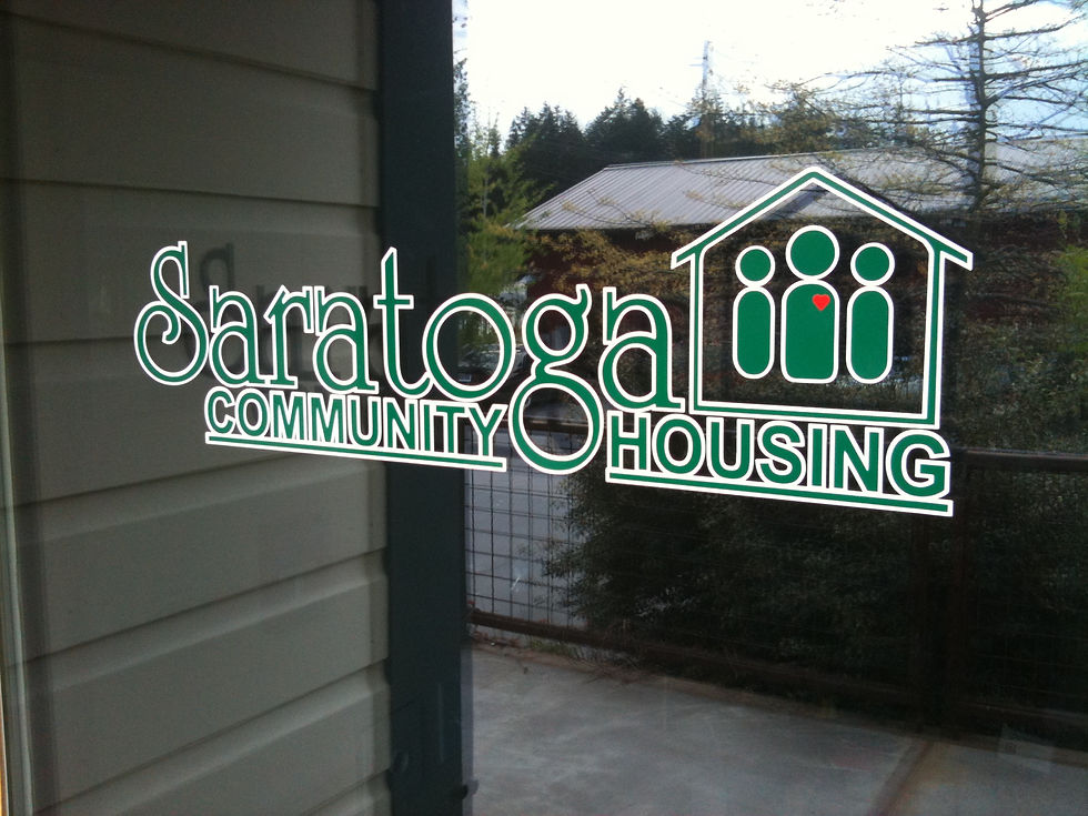 2 layer die cut on glass
