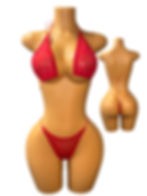 Miniatura: Bikini de malla