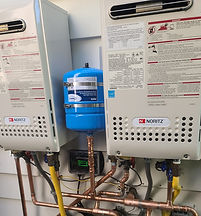 Noritz tankless water heaters Installation by Josh Perez from West Coast Water Heaters