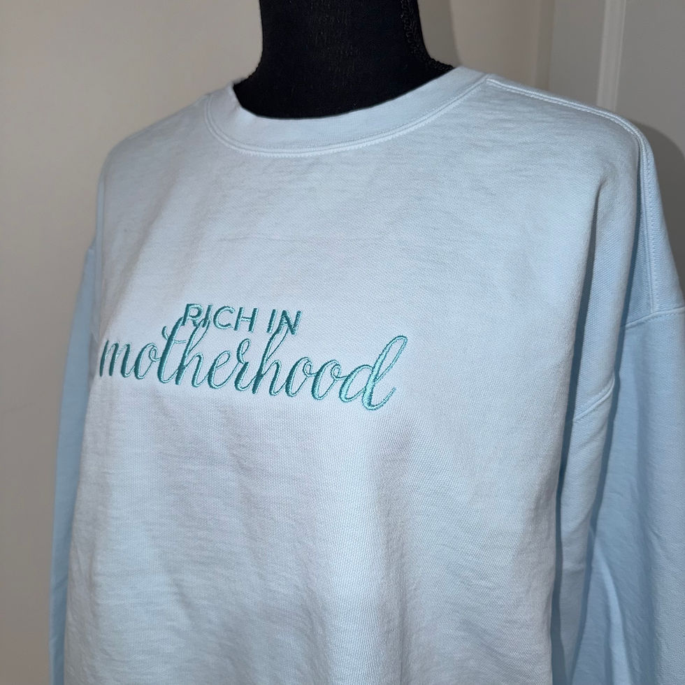 Thumbnail: Rich in Motherhood Sweater