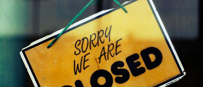 Sorry We Are Closed Today! - Saturday, November 24th