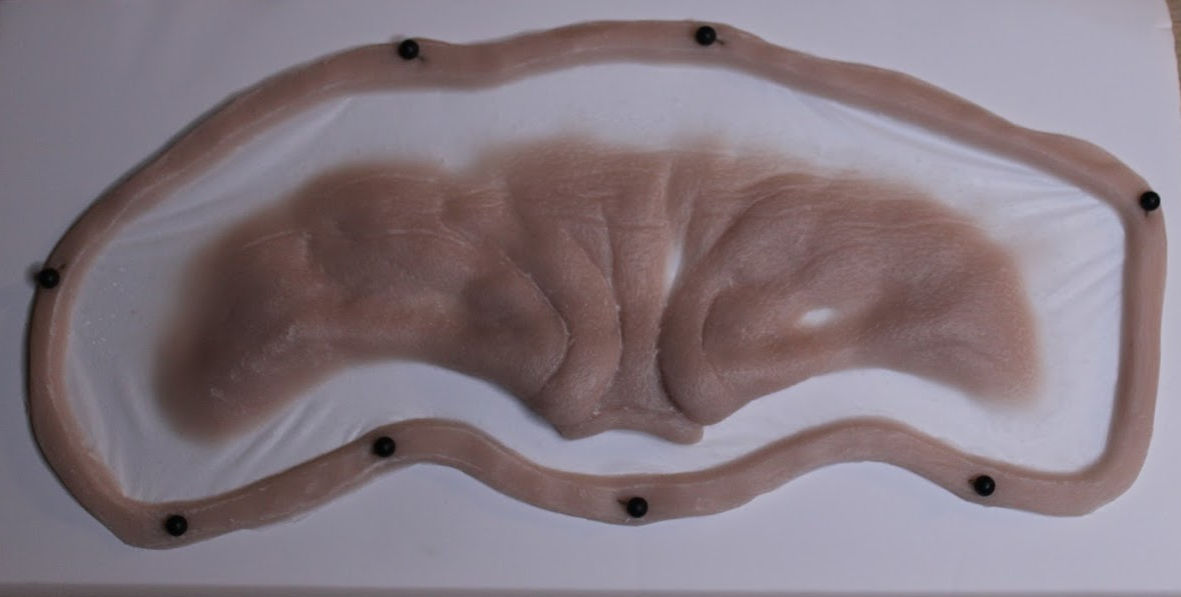 Silicone Vampire Brow prosthetic