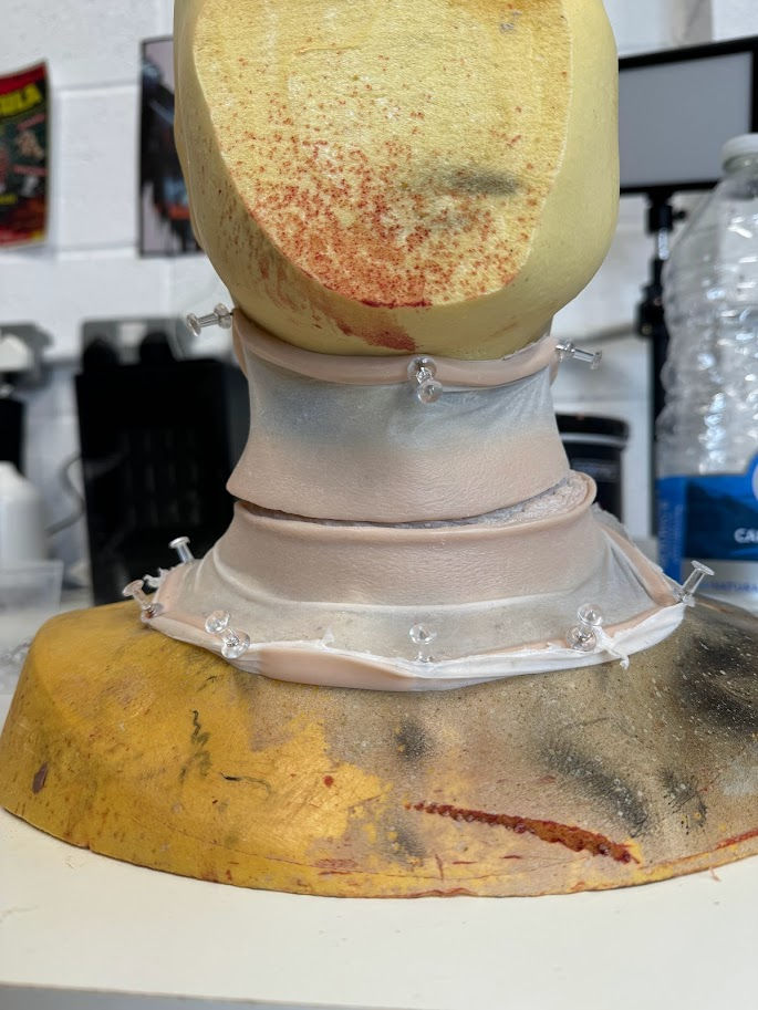Thumbnail: Silicone Prosthetic : Decapitated Neck Slice | SFX Makeup | Halloween