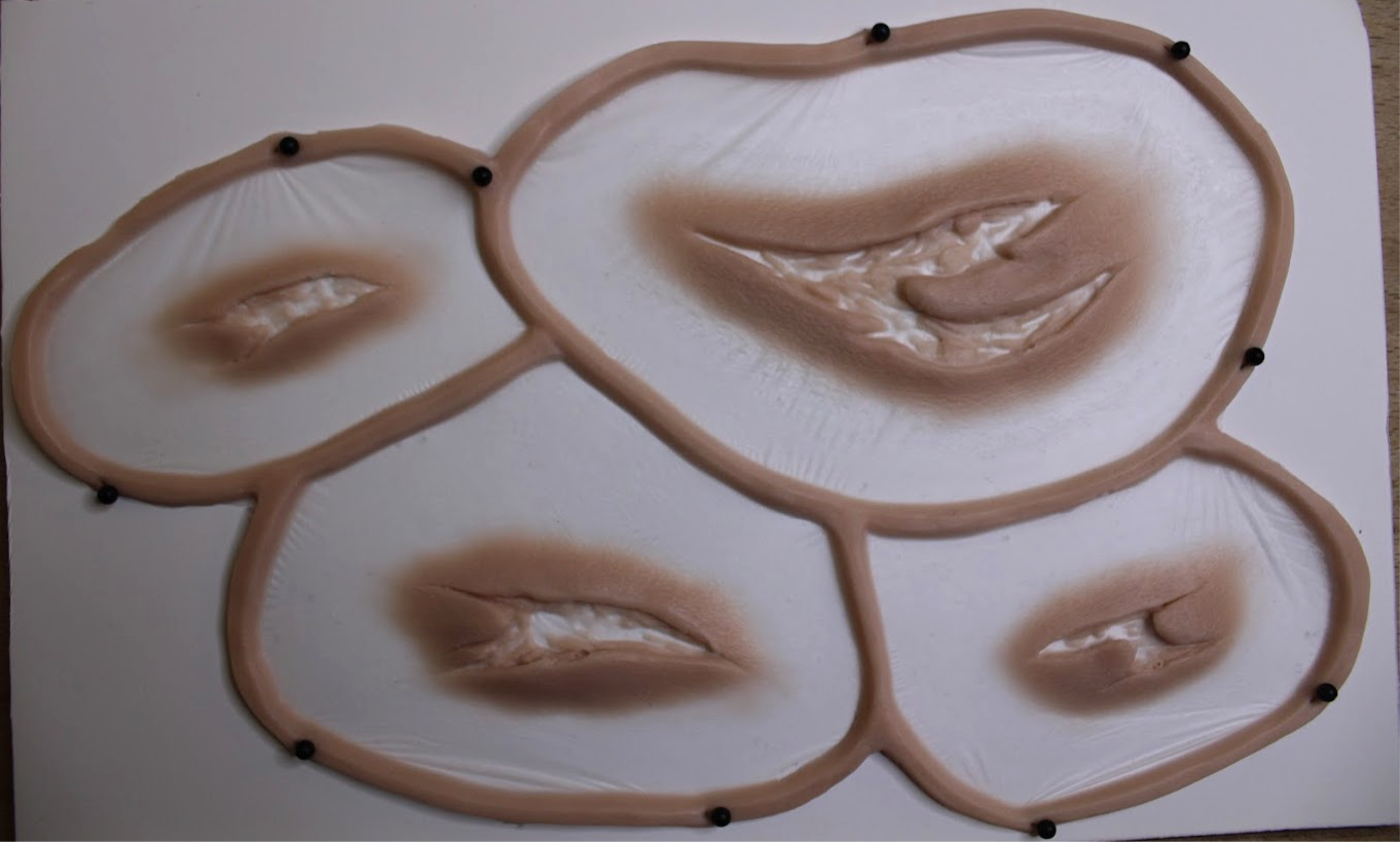The Injury Kit Silicone Prosthetic