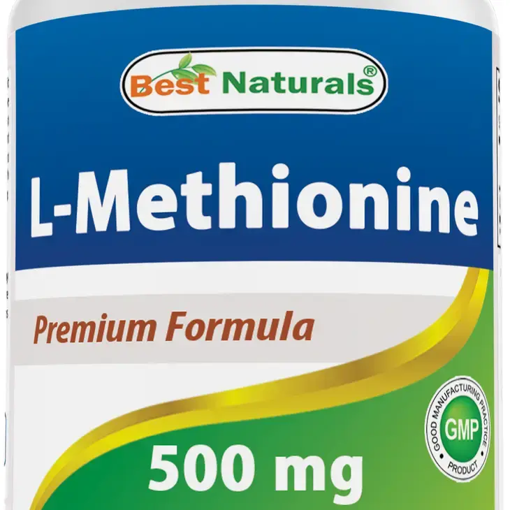 Best Naturals L-Methionine 500mg Vcaps