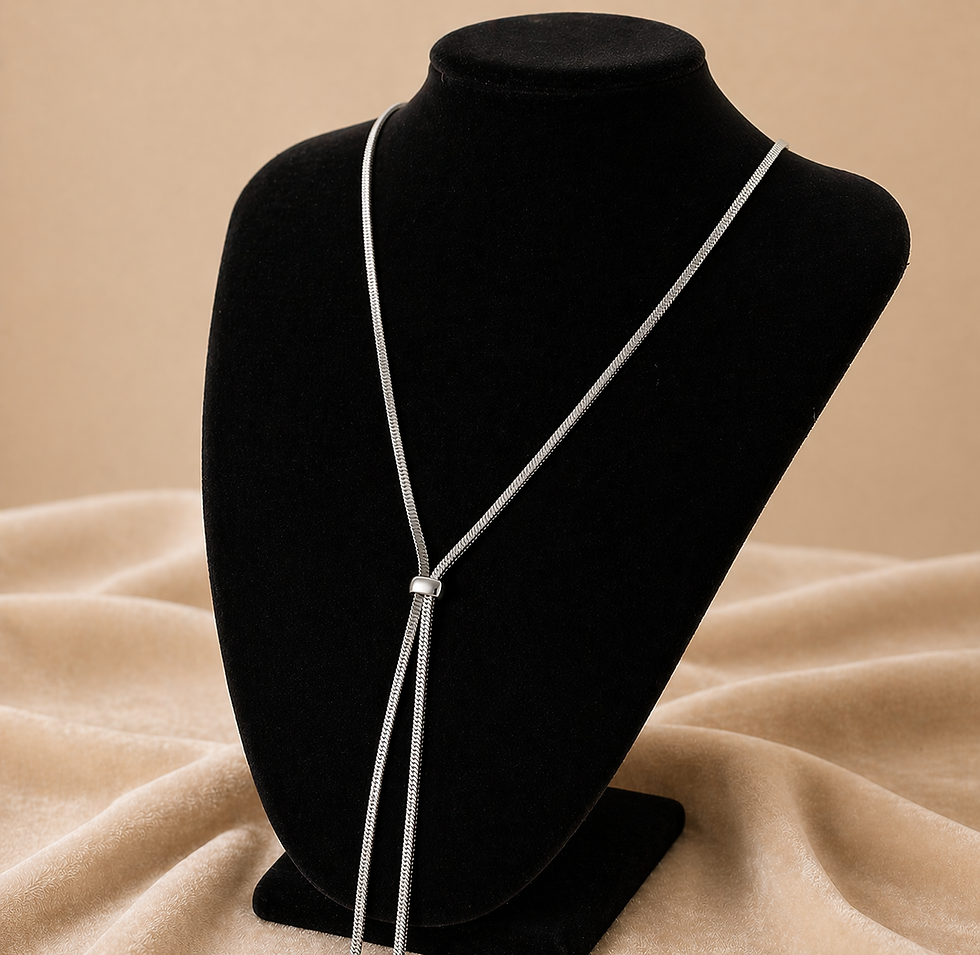 Thumbnail: Silhouette Drop Necklace