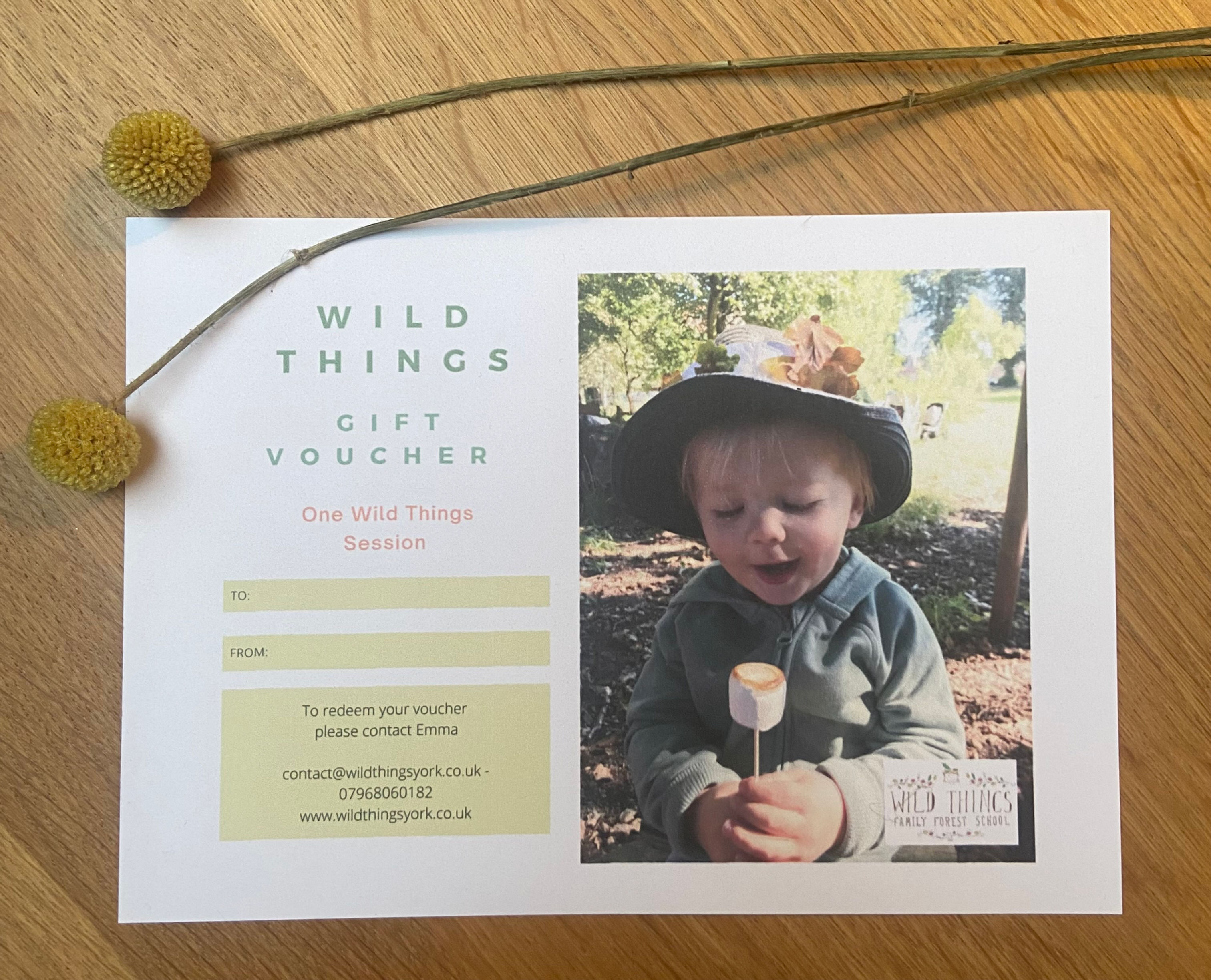 Gift Voucher - Play and Stay session