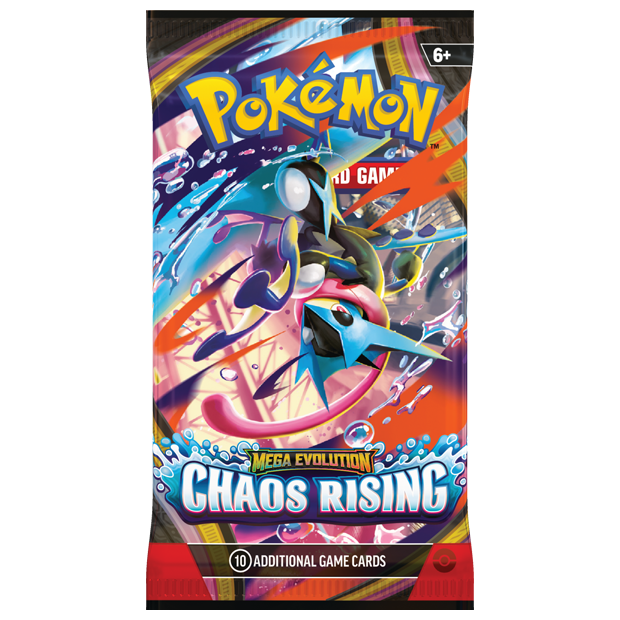 POKEMON MEGA EVOLUTION CHAOS RISING BOOSTER PACK