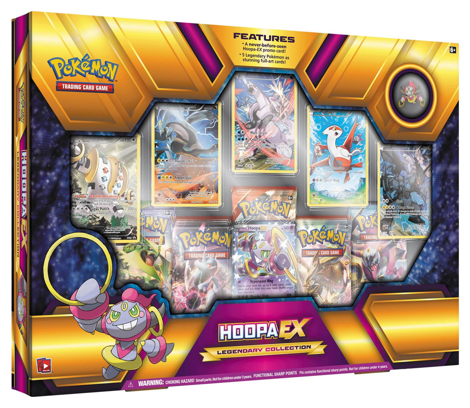 POKEMON XY HOOPA-EX LEGENDARY COLLECTION BOX SET