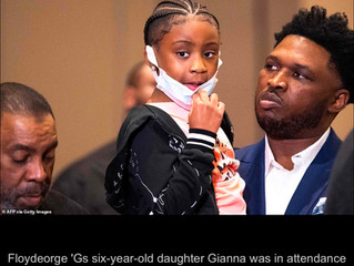 George Floyd's six-year-old daughter Gianna attends press conference