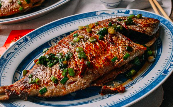 Arranged Food and Objects