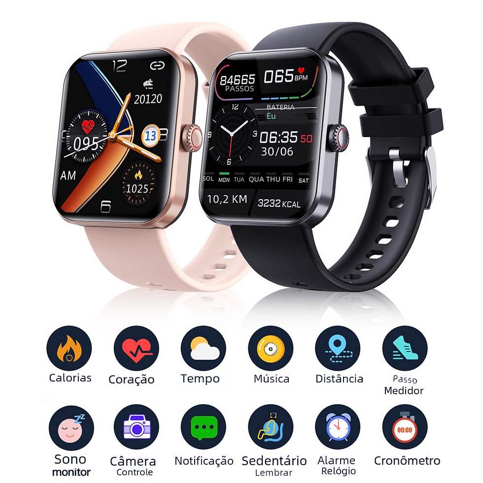 Thumbnail: F57L Smartwatch with Heart Rate and Blood Pressure Monitor