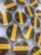 small polish lip balm beeswax