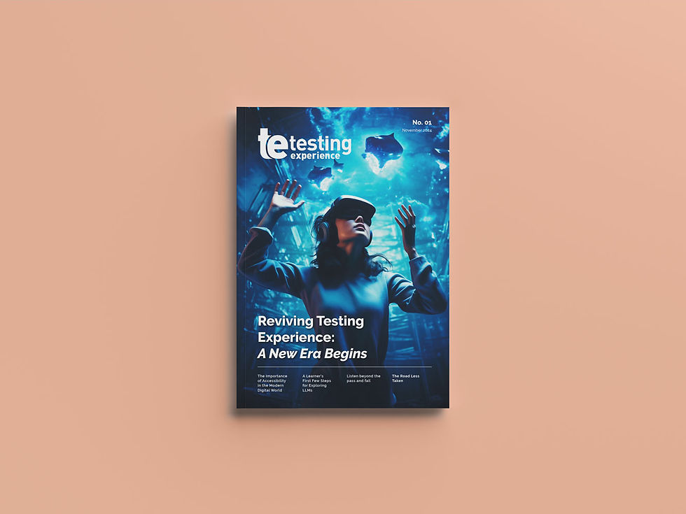 Testing Experience Magazine: Redefining Testing Experience, A New Era Begins