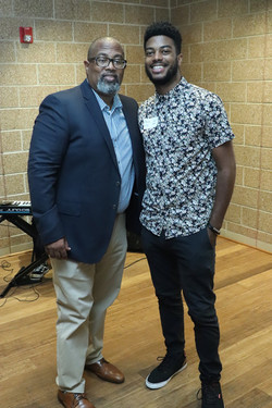 Bernard Lilly, Sr (CME Founder) and Bernard Lilly, Jr. (CME Board member)