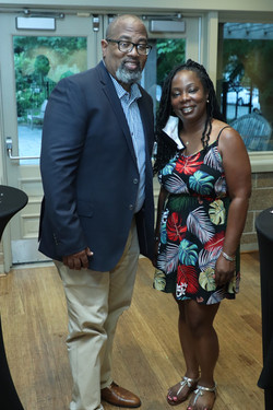 CME Founder Bernard Lilly, Sr and longtime CME family member Shayonte