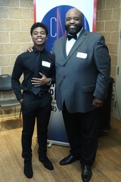 Titus (mentee) with his mentor Darion