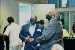 Lewis Kennibrew (CME Board member) and Darion Hills (CME Program Director)