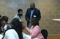Sacella Smith (CME Board member) along with Bernard Lilly, Sr