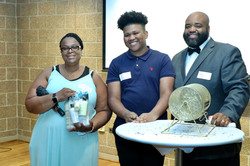 CME Board Member Patrice Morris, Mentee Billy and Program Director Darion