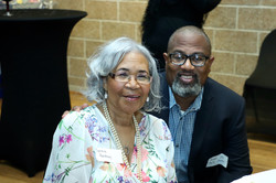 Ms. Sandra Buckhoy (CME Donor) and Bernard Lilly, Sr. (CME Founder)