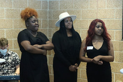 CME Team (l to r) Drea, Areonna and Joniqua