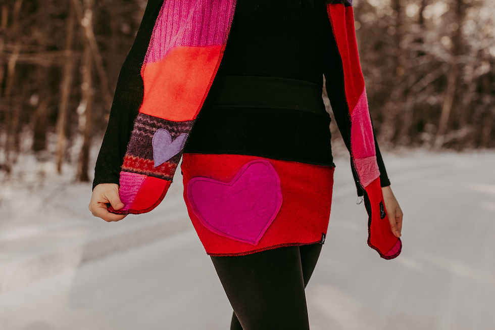 Thumbnail: Love is Love Wool Hip Hugger