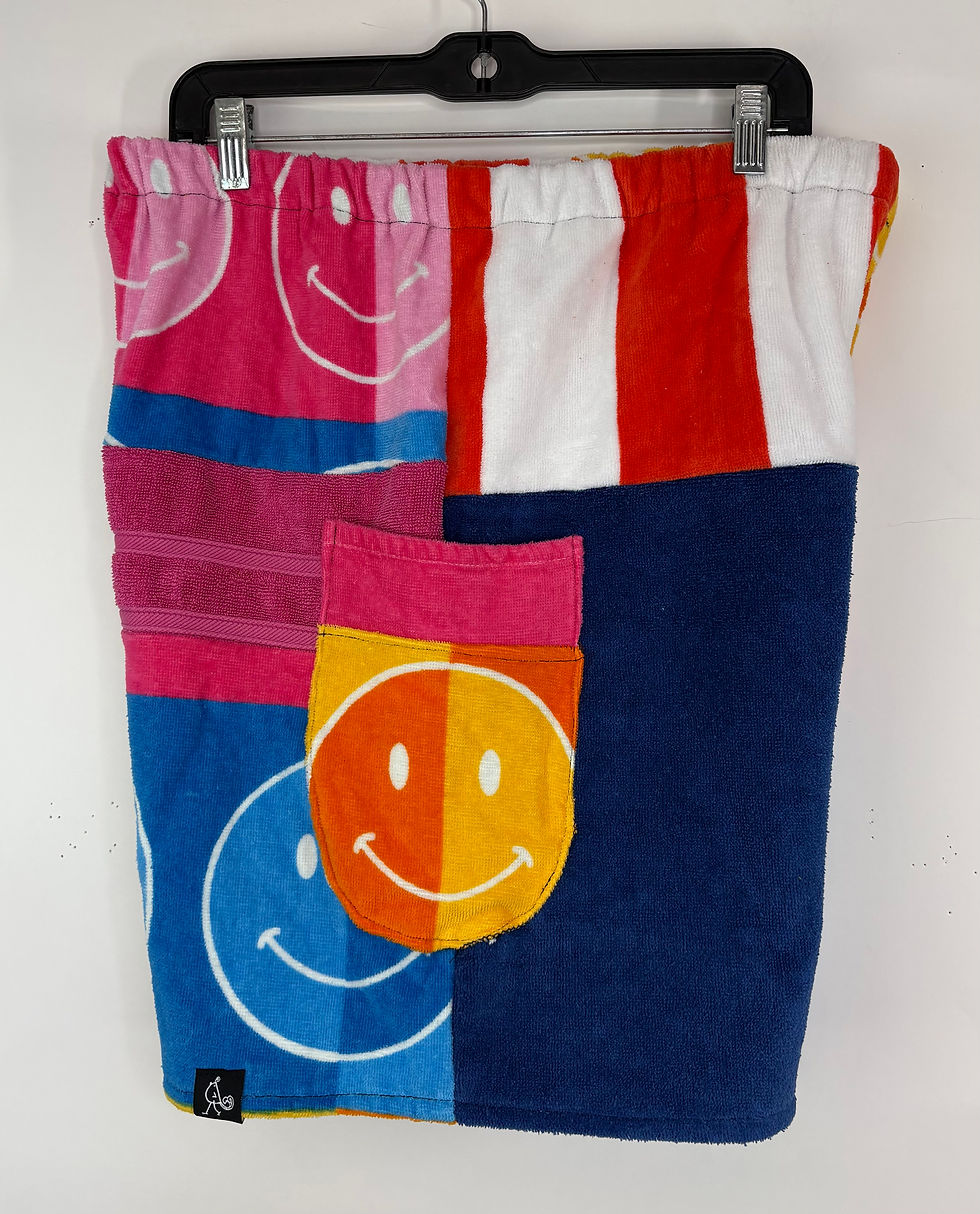 Thumbnail: Upcycled Towel Board Shorts
