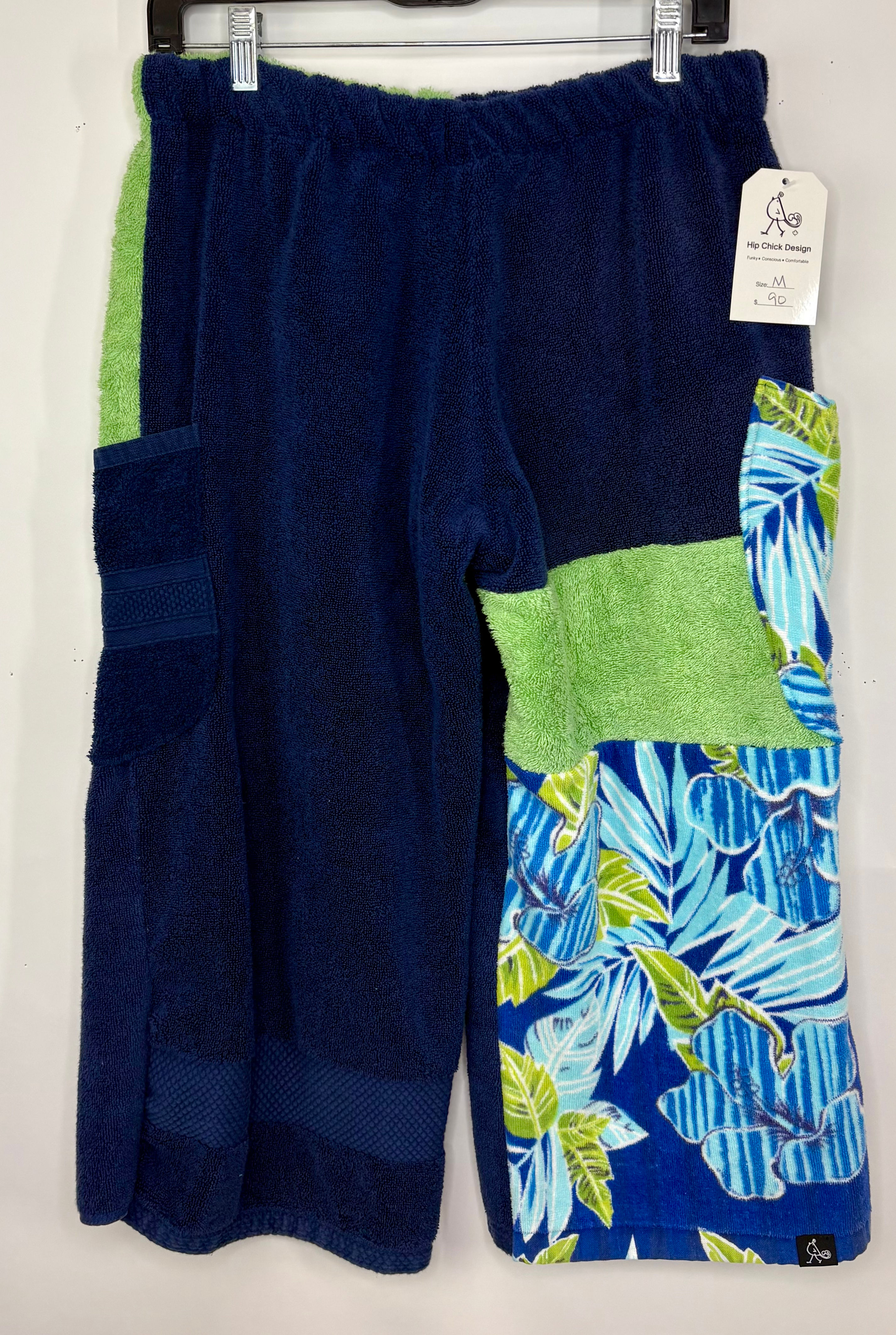 Upcycled Towel Capris