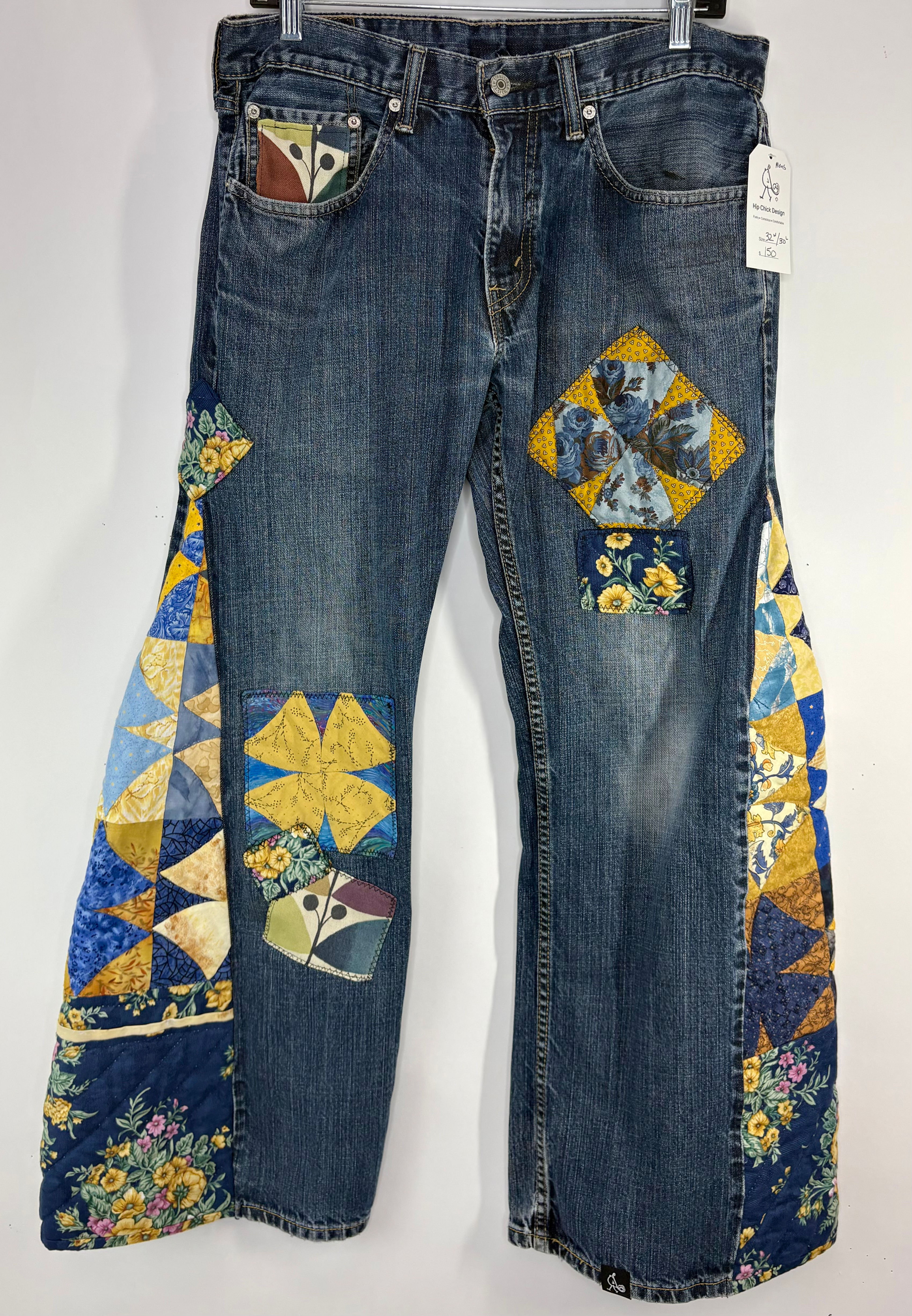 Upcycled Bellbottoms