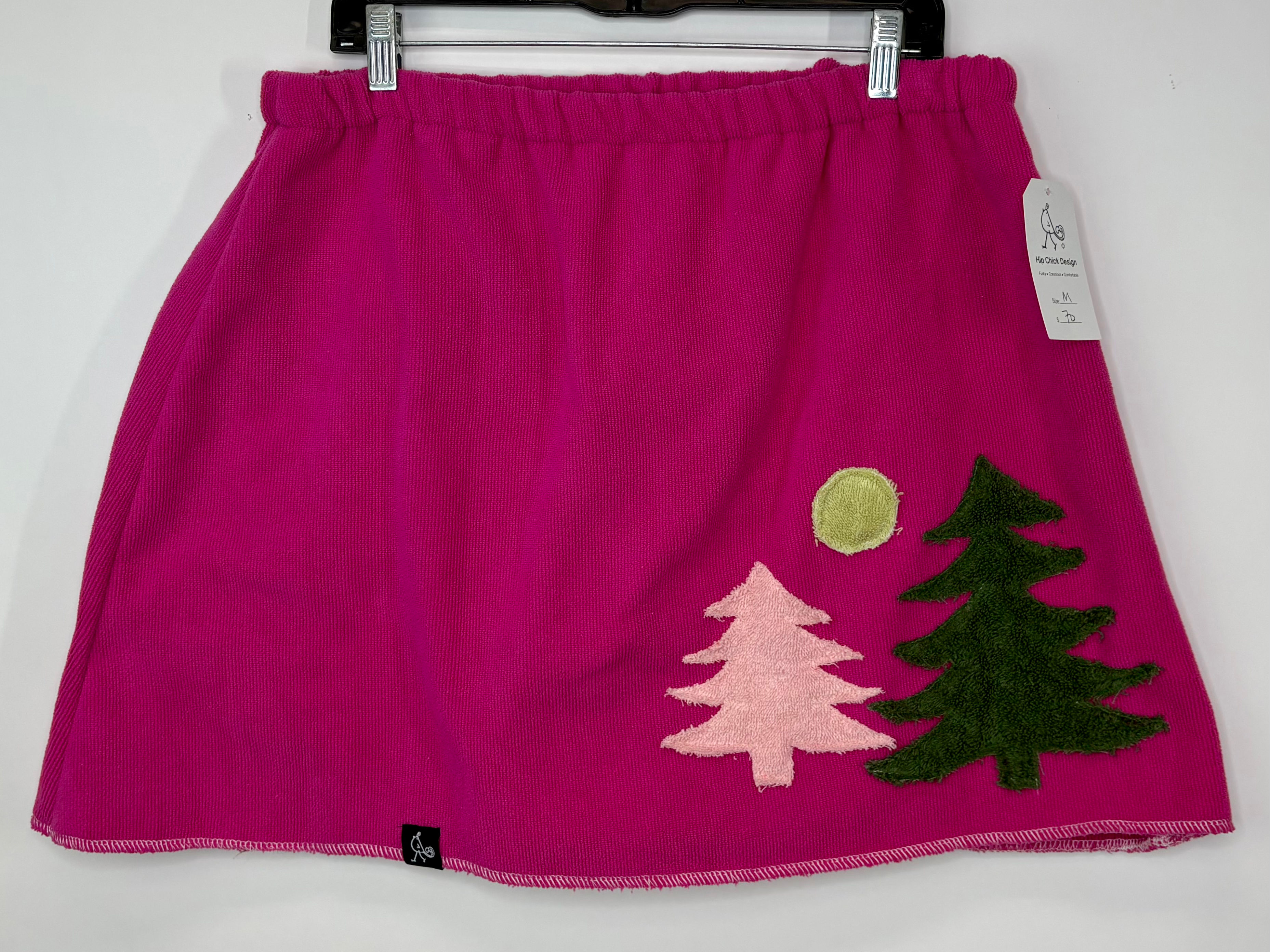 Upcycled Towel Skirt