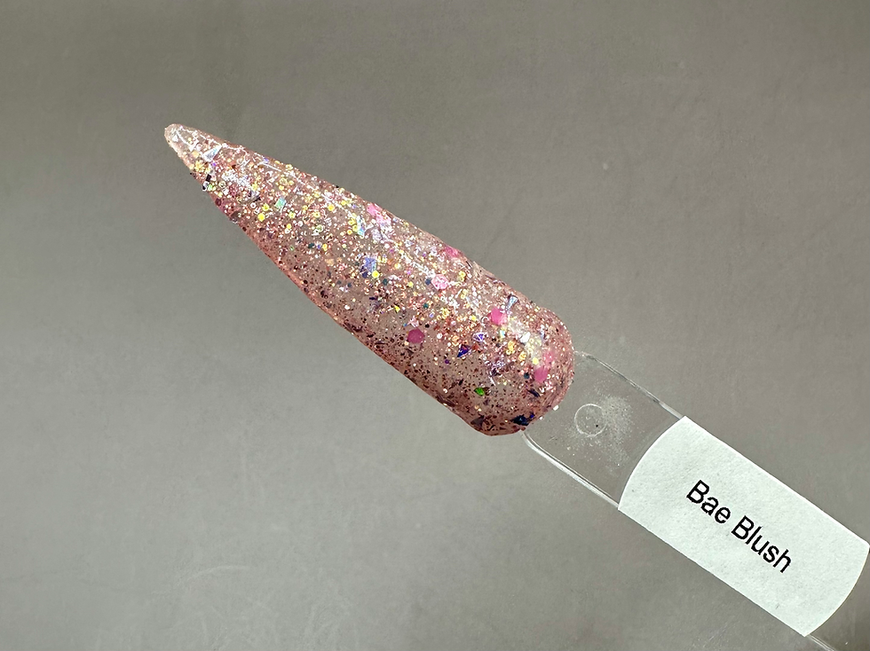Thumbnail: Bae Blush Sparkle Nail Dip Powder  