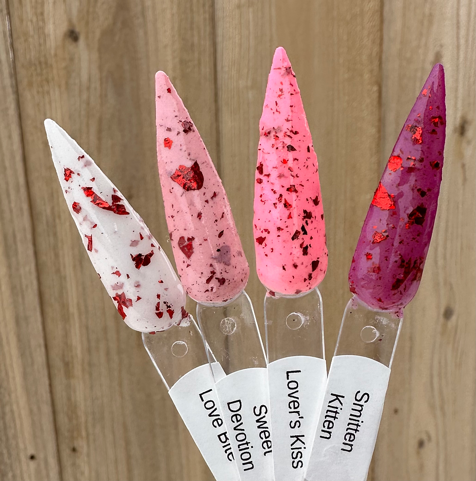Thumbnail: Valentine’s Foil Collection Nail Dip Powders