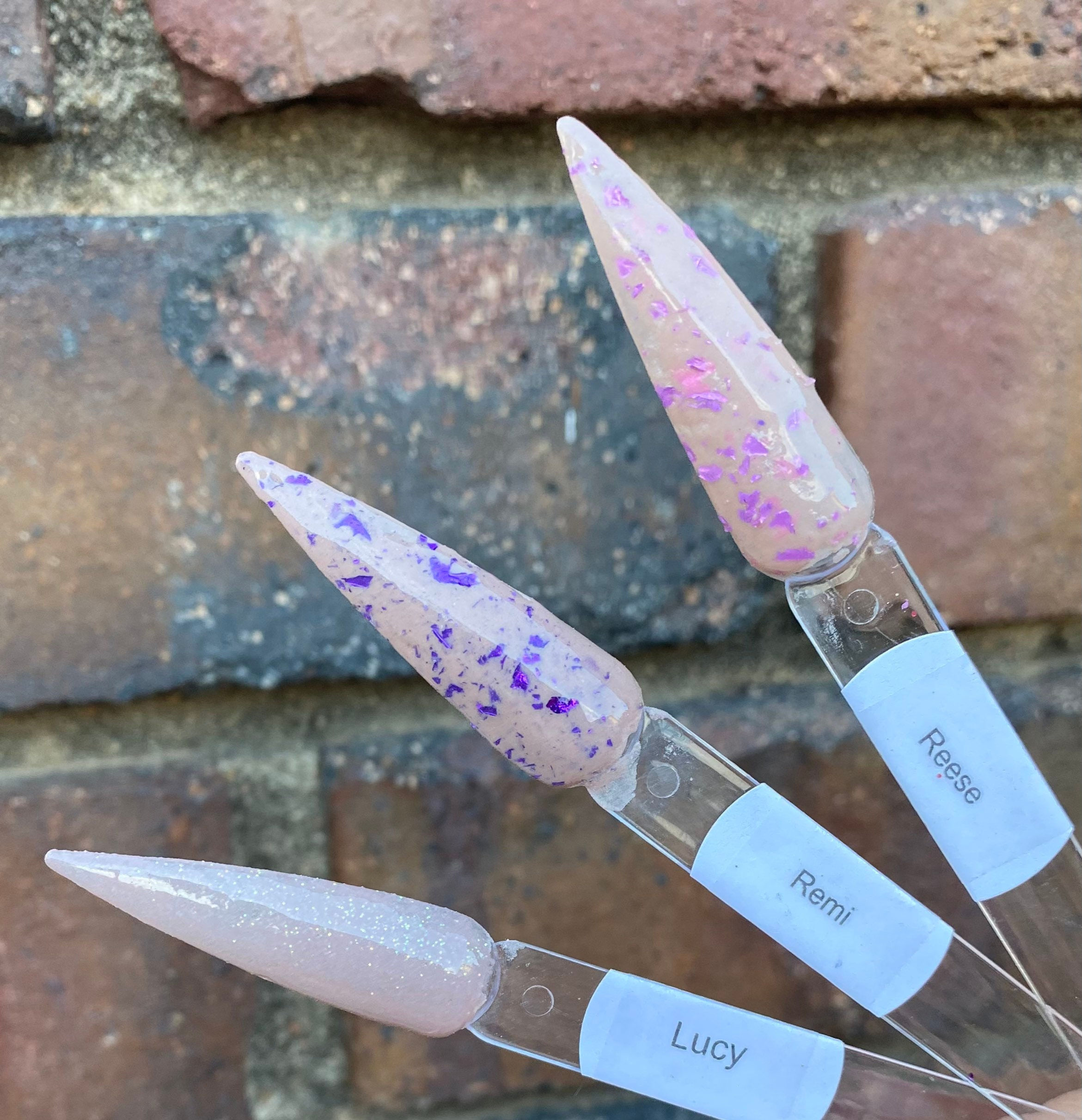 Lucy, Remi and Reese Nail Dip Powders