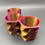 Thumbnail: Purple/red/gold 3D Printed Organizer, Decal Dish, Hand Rest, Nail Stand