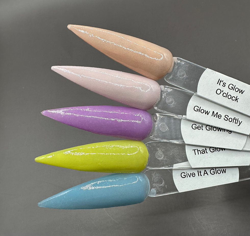 Thumbnail: Pastel Glow Collection Nail Dip Powders