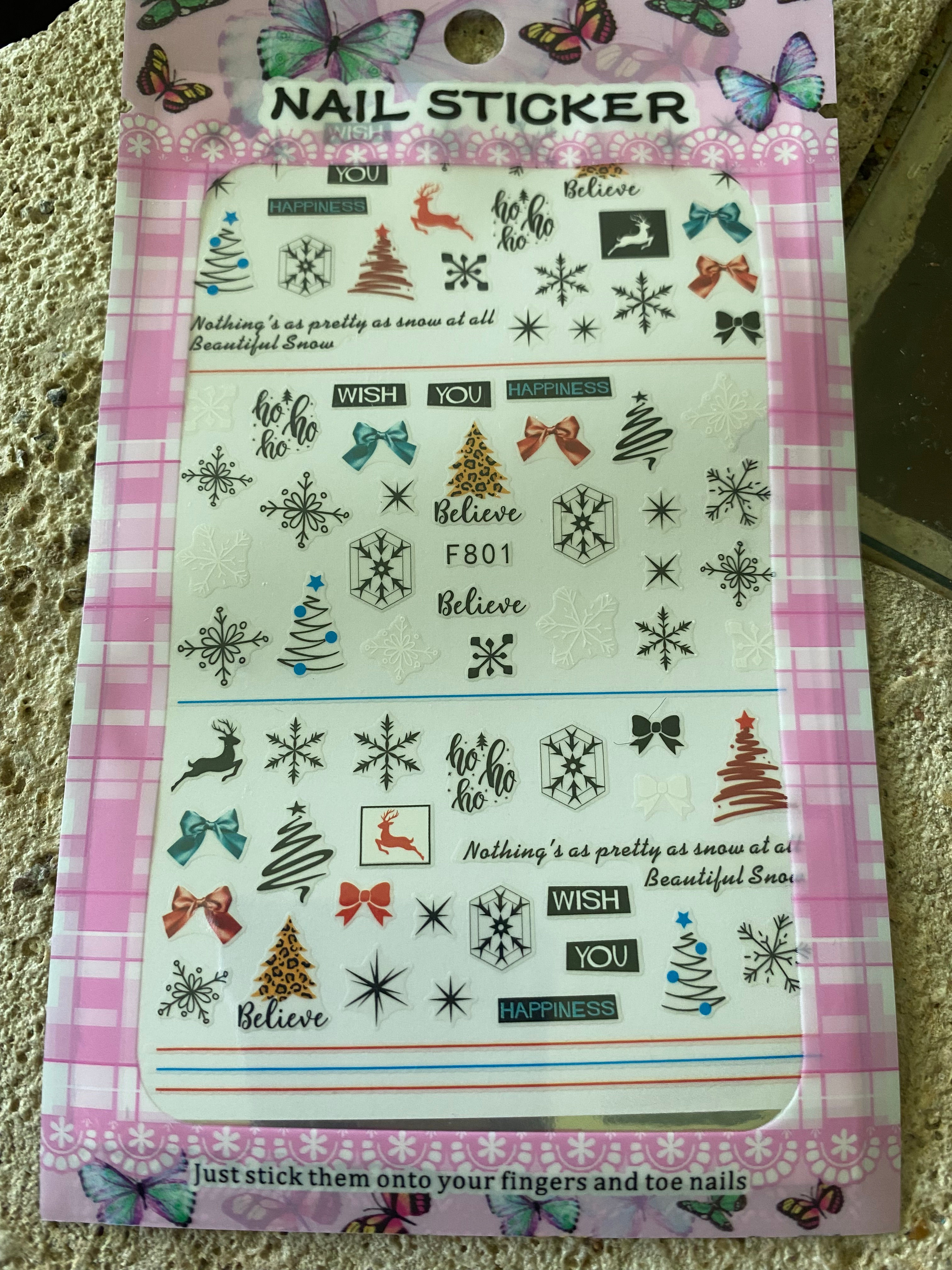 Christmas Nail Stickers