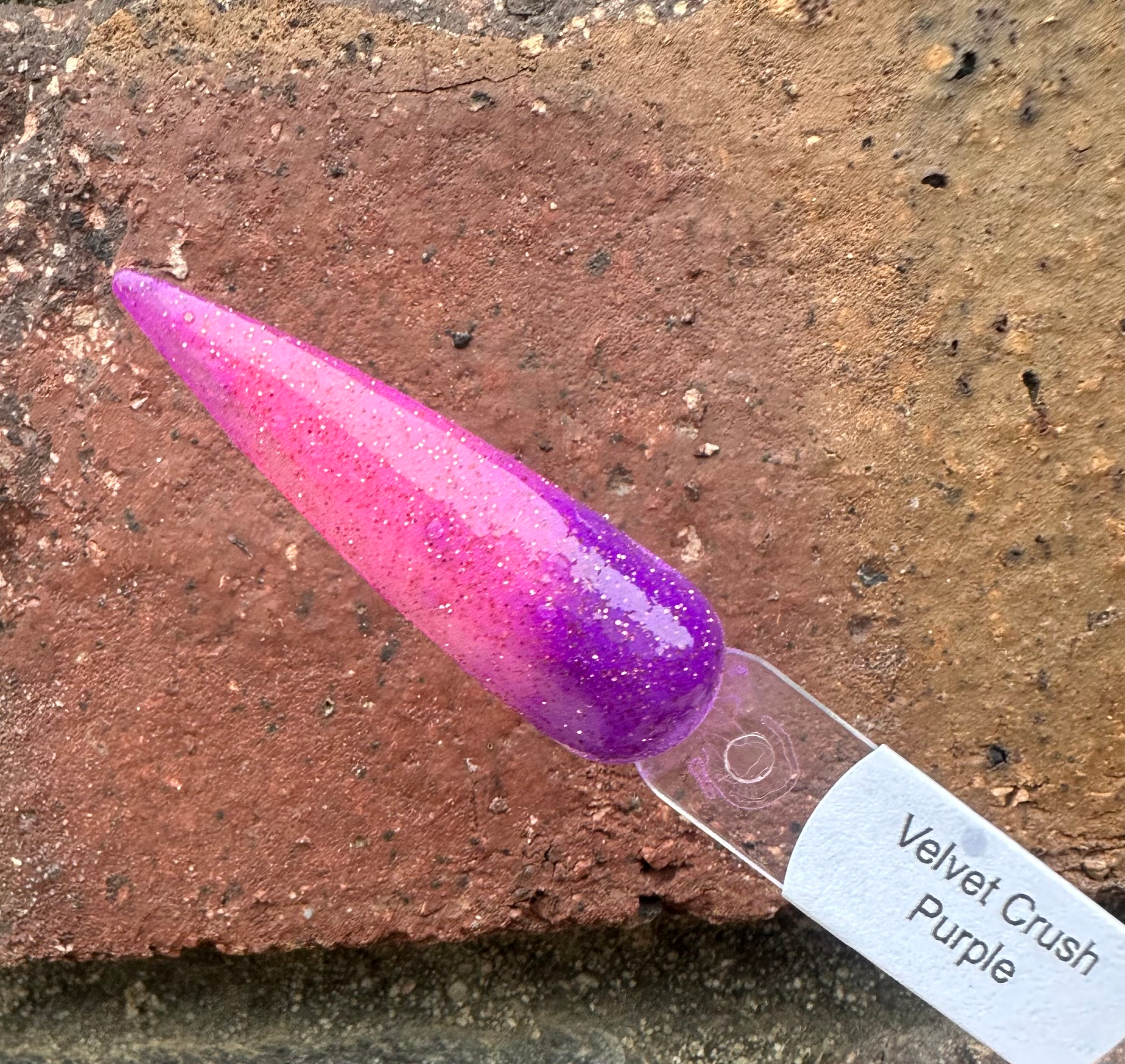 Velvet Crush Purple Thermal Nail Dip Powder