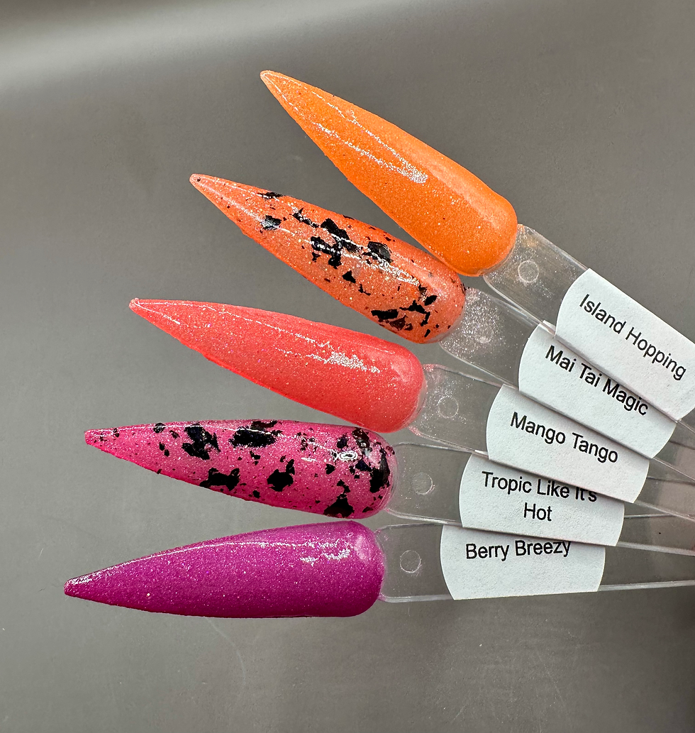 Thumbnail: Tropic Like It’s Hot  Collection Nail Dip Powders