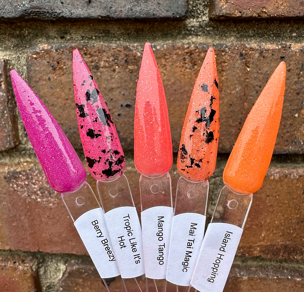 Thumbnail: Tropic Like It’s Hot  Collection Nail Dip Powders