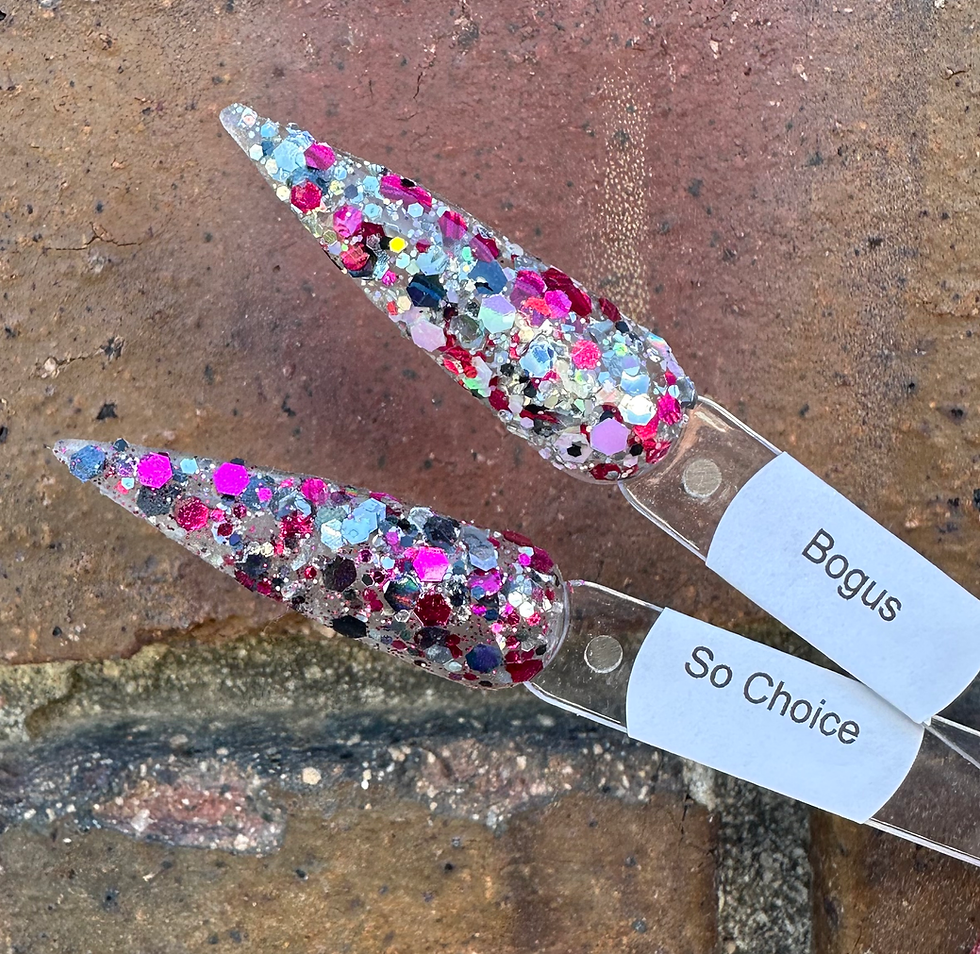 Thumbnail: Bogus & So Choice Sparkle Nail Dip Powders
