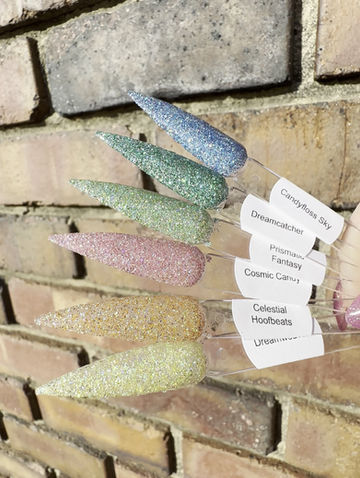 Thumbnail: Unicorn Dreams  Collection Sparkle Nail Dip Powders