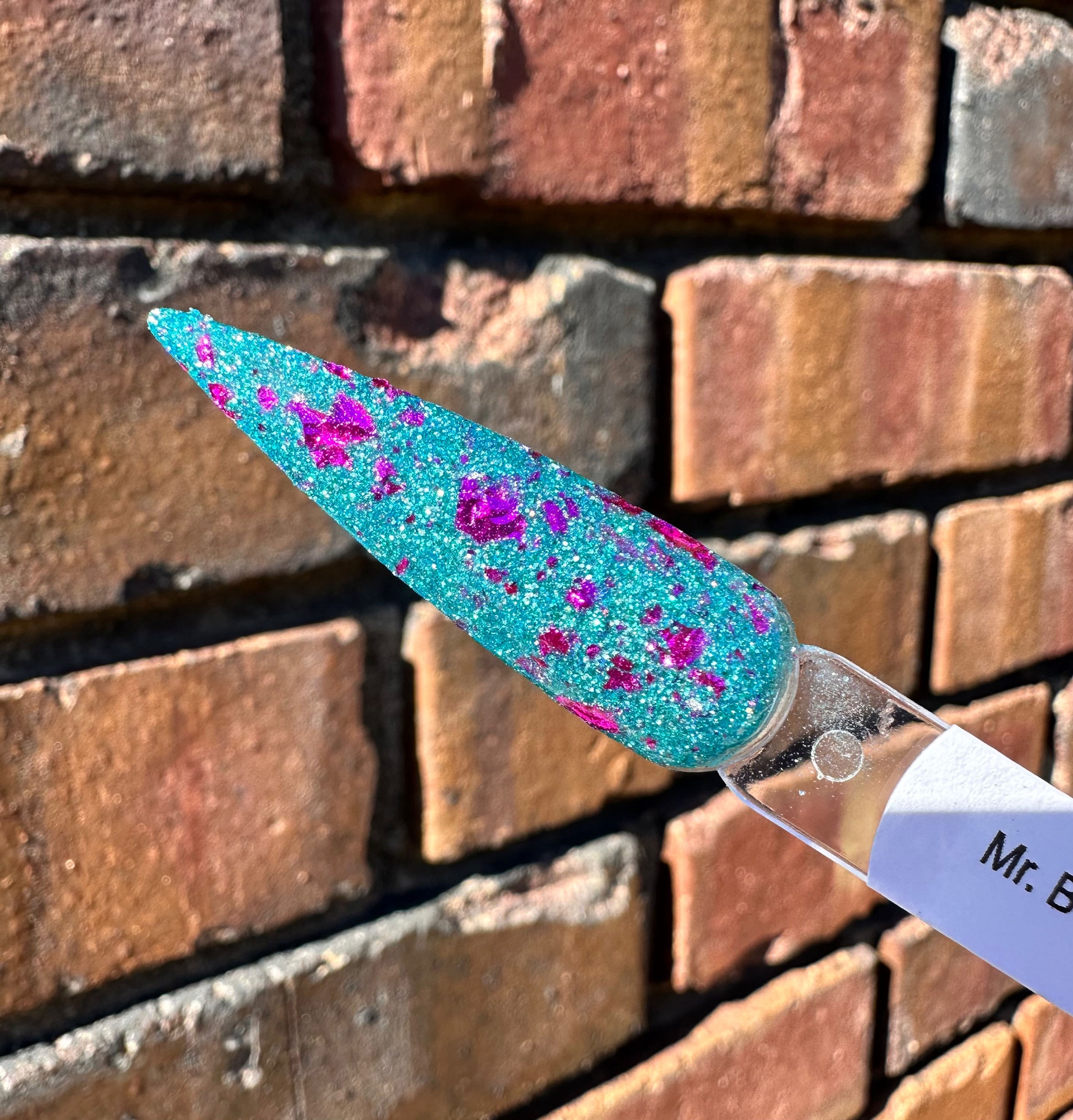 Mr Beast Foil Nail Dip Powder 