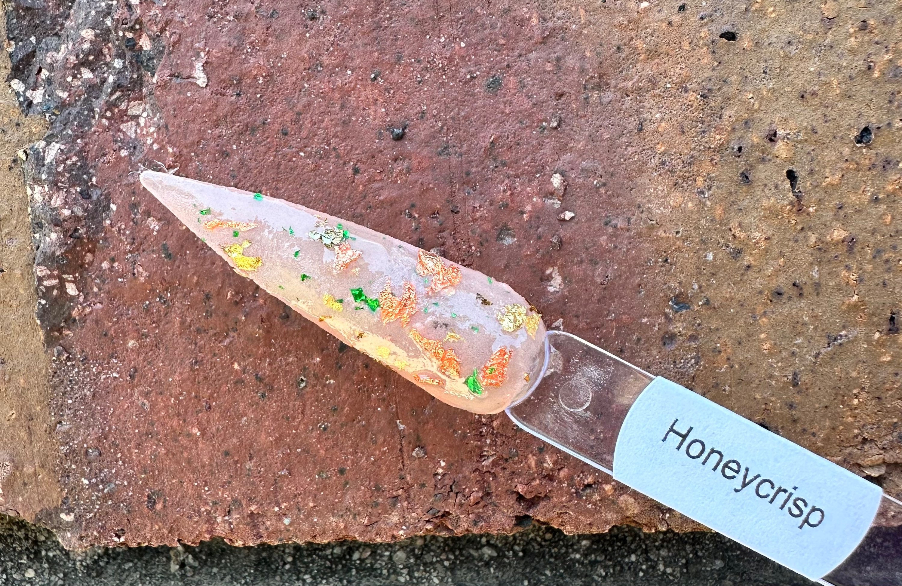 Honeycrisp Foil Nail Dip Powder