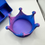 Thumbnail: Pink/Blue 3D Printed Organizer, Decal Dish, Nail Stand, Hand Rest