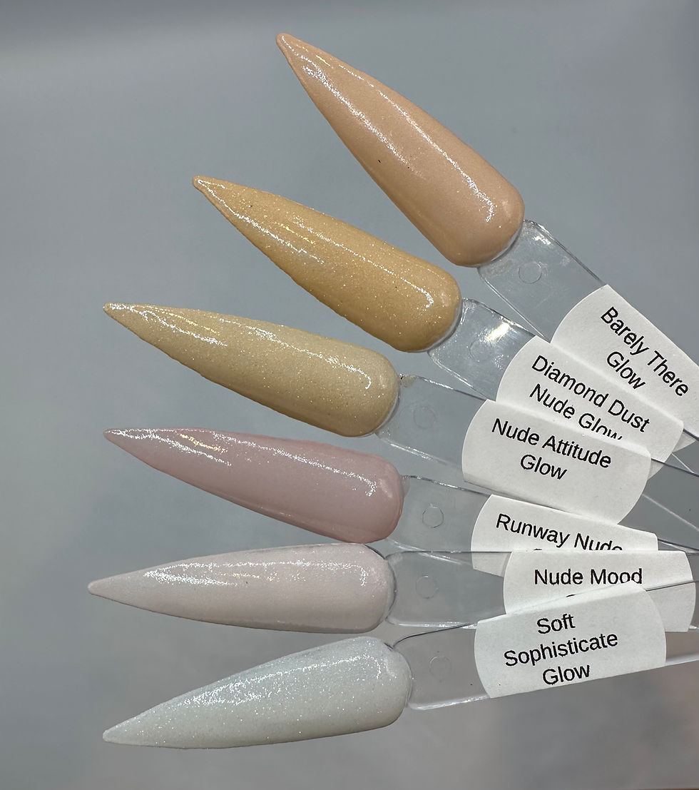 Thumbnail: Nude Glow Collection Nail Dip Powders