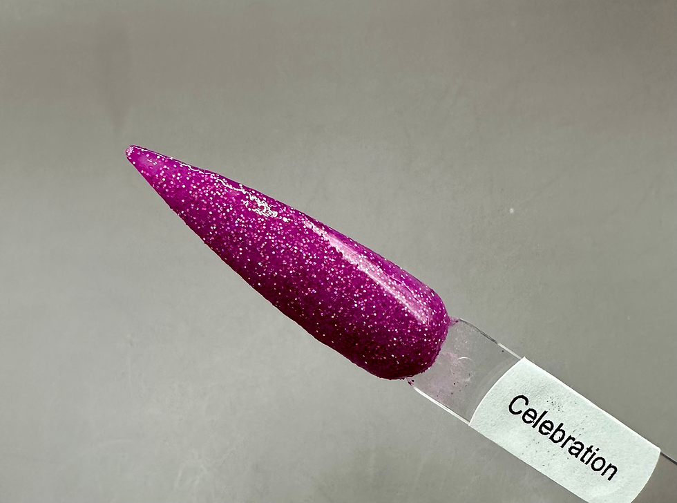 Thumbnail: Celebration Holographic Sparkle Nail Dip Powder  